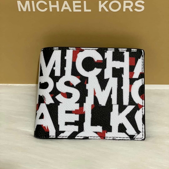 MICHAEL KORS SLIM BILLFOLD WALLET - Picture 1 of 5